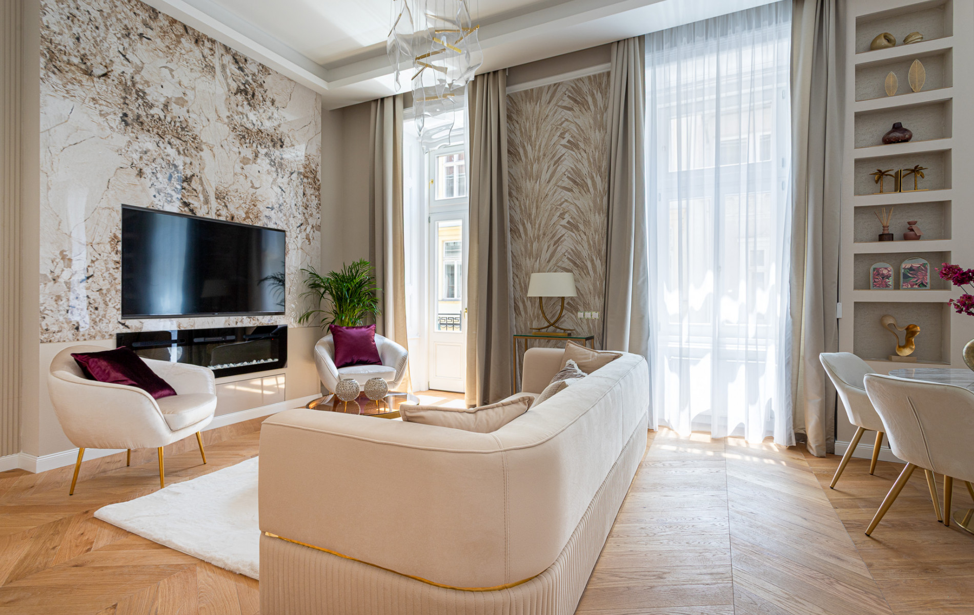 Elegant apartment in Budapest - Luxusný a elegantný apartmán v Budapešti 