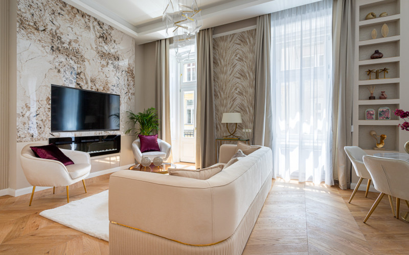 Elegant apartment in Budapest - Luxusný a elegantný apartmán v Budapešti 