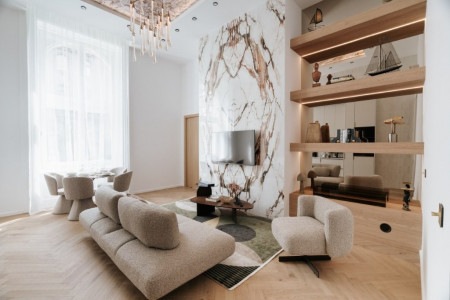 Sophisticated apartment in Budapest center - Budapešt sofistikovaný apartmán v centre - 2_Nappali_DSC08834_2_1_27db40294fbc34763702689383fb51d9