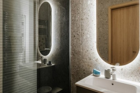 Sophisticated apartment in Budapest center - Budapešt sofistikovaný apartmán v centre - 3_Haloszoba1_furdYszoba_DSC09023_2_377649272ad3c974da08d22618b04417