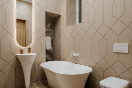Sophisticated apartment in Budapest center - Budapešt sofistikovaný apartmán v centre - 4_Haloszoba2_furdYszoba_DSC09103_2_777d4a2936d16bf9030559822b72c0ed
