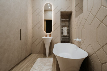 Sophisticated apartment in Budapest center - Budapešt sofistikovaný apartmán v centre - 4_Haloszoba2_furdYszoba_DSC09105_2_38a6ff4b19b5428c43d3c0e7cd271bdf