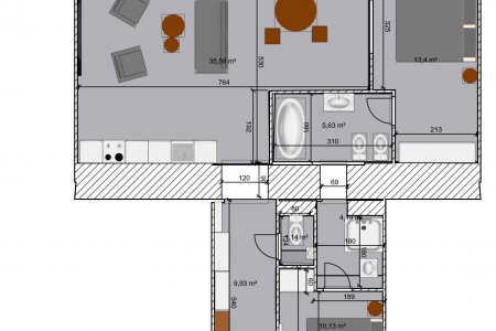 Elegant apartment in Budapest - Luxusný a elegantný apartmán v Budapešti  - Nador_alaprajz_vegsY_3ff833ab0bd6c889ce191d198d5a7c02