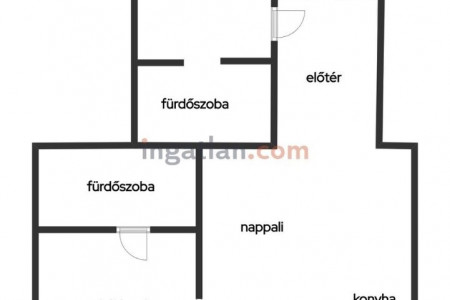 Sophisticated apartment in Budapest center - Budapešt sofistikovaný apartmán v centre - alaprajz_2_1_18cf3defc29490a698433fcee33310a3